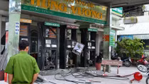 Nổ lớn ở cây xăng, gây thiệt hại nặng