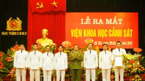 Ra mắt Viện Khoa học Cảnh sát