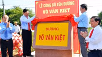 Trà Vinh đặt tên đường Võ Nguyên Giáp