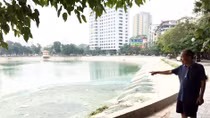 Dân ven hồ Ngọc Khánh khốn khổ vì ô nhiễm không khí