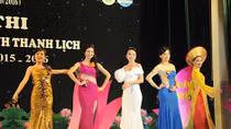 Nữ sinh An ninh khoe sắc trong đêm thi thanh lịch