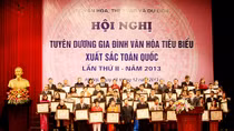 Không thể phổ cập danh hiệu "Gia đình văn hóa"