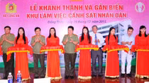 Khánh thành trụ sở làm việc khối Cảnh sát Công an tỉnh Đồng Tháp
