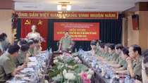 Cụm thi đua các Cục trực thuộc Tổng cục Chính trị CAND sơ kết phong trào thi đua Vì ANTQ