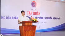 Kiểm tra phòng, chống dịch bệnh Mers-CoV tại BV Đa khoa Trung ương Cần Thơ 