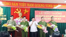 Trao thưởng cho Ban chuyên án phá vụ án tại Nghệ An