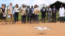Sử dụng drone vận chuyển mẫu máu đến phòng thí nghiệm