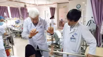 Bệnh viện Xanh Pôn cứu sống cụ bà 83 tuổi tắc mạch não