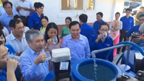 Nước ngọt nghĩa tình nơi hạn mặn