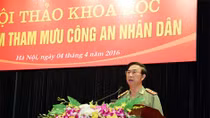 Hội thảo khoa học “70 năm Tham mưu Công an nhân dân”