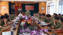 Lãnh đạo Bộ Công an kiểm tra công tác tại Kon Tum