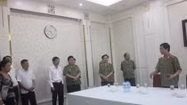 Thứ trưởng Bùi Văn Thành chủ trì làm việc về dự án xây dựng Nhà khách quốc tế của Bộ Công an