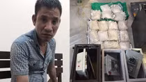 Sử dụng két sắt để vận chuyển ma túy đá