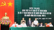 Thuyên chuyển, cho thôi chức đối với những người 'nói không đi đôi với làm'