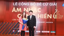 Giải âm nhạc Cống hiến: Nhạc sĩ Giáng Son được đề cử ở 2 hạng mục