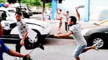 Hốt gọn nhóm côn đồ chém 2 người trọng thương