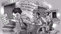 Kiệt sức vì một mùa xét tuyển