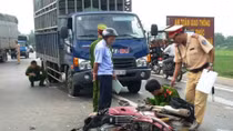 2 cán bộ Công an bị thương vong trên đường đi làm nhiệm vụ