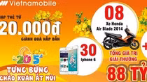 Vietnamobile khuyến mại khủng tới 88 tỉ đồng dịp Tết Ất Mùi