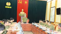 Thứ trưởng Bùi Quang Bền chỉ đạo các hoạt động Kỷ niệm 70 năm truyền thống CAND