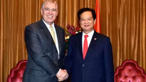 Thủ tướng Nguyễn Tấn Dũng tiếp Hoàng tử Andrew
