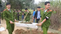 Dấu ấn tình nguyện mùa đông nơi hữu ngạn sông Mã