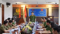 Tập huấn công tác truy nã tội phạm cho Cảnh sát Lào