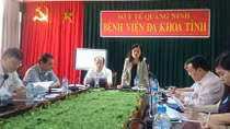 Thứ trưởng Bộ Y tế Nguyễn Thị Xuyên kiểm tra công tác triển khai Luật BHYT 