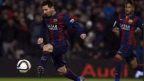 TKLĐ Cúp Nhà Vua TBN – Lionel Messi lập công đem về lợi thế cho Barca