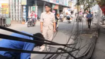 TPHCM: Tê liệt thông tin vì hàng trăm mét cáp bị cháy
