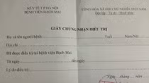 Cần siết chặt nạn mua bán giấy tờ bệnh viện giả