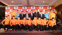 Vô địch Seagames 28 mỗi tuyển thủ U23 sẽ được tặng một xe máy 