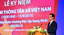 Thông tấn xã Việt Nam kỷ niệm 70 năm ngày truyền thống