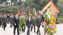 Bộ trưởng Trần Đại Quang thăm và làm việc tại Nghệ An