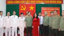Thứ trưởng Thường trực Đặng Văn Hiếu làm việc với Cảnh sát PCCC TP.Cần Thơ