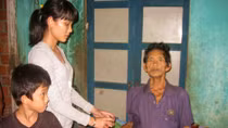 Một hoàn cảnh thương tâm nơi xóm nghèo