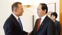 Thủ tướng Tony Abbott đánh giá cao chuyến thăm chính thức Australia của Bộ trưởng Trần Đại Quang 