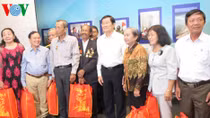 Chủ tịch nước Trương Tấn Sang dự họp mặt đầu Xuân Bính Thân của Ban Liên lạc tù binh Việt Nam
