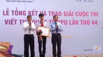 Học sinh Việt Nam đoạt giải Khuyến khích UPU lần thứ 44