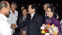 Chủ tịch nước Trương Tấn Sang bắt đầu thăm chính thức Cuba