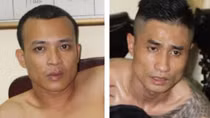 CSGT bắt 2 thanh niên mang ma túy và súng ngắn