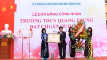 Hà Nội công nhận mới 557 trường đạt chuẩn quốc gia