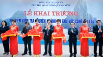 Khai trương điểm kiểm tra chuyên ngành tại cảng Cái Lân
