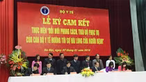 Bệnh viện thuộc các trường đại học y, dược cam kết có thái độ phục vụ người bệnh tốt