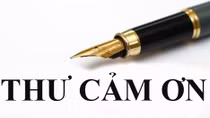 Thư cảm ơn các cán bộ, chiến sỹ Tổ công tác phản ứng nhanh (ĐB113) Tổng cục Cảnh sát