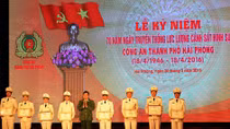 Kỷ niệm 70 năm Cảnh sát hình sự, Công an TP Hải Phòng 