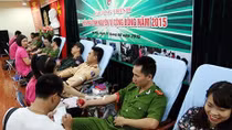 Tuổi trẻ Công an Thủ đô hiến máu vì cộng đồng: Một giọt máu cho đi...