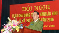 Tổng cục Cảnh sát Thi hành án hình sự và hỗ trợ tư pháp triển khai công tác năm 2016 
