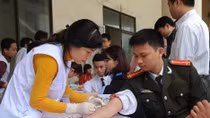Thu về hơn 2.900 đơn vị máu tình nguyện vì đồng đội thân yêu 