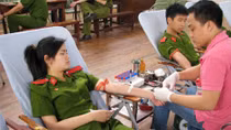 Tổng cục chính trị CAND tổ chức ngày hội hiến máu tình nguyện
